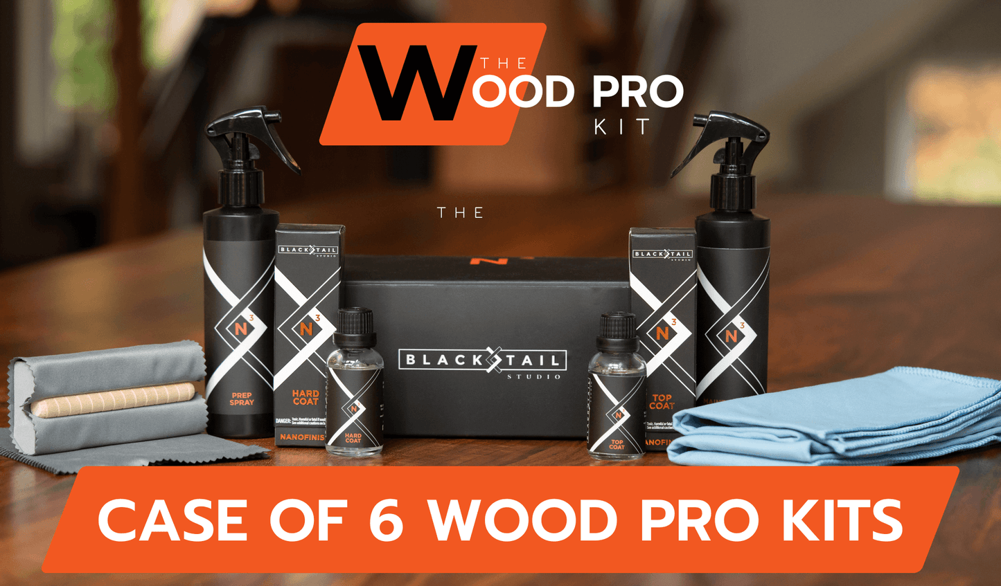 CASE OF 6: The Wood Pro Kit